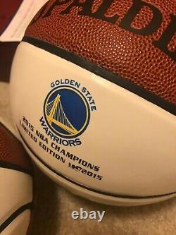 PRICE DROP! Limited edition! Golden State Warriors NBA Champs Basketballs (3)