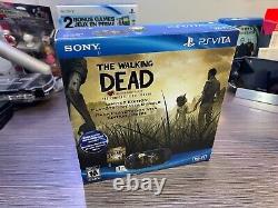 PS VITA Console The Walking Dead Limited Edition Bundle PCH-1001 Brand New