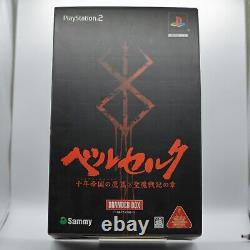 PS2 Berserk Limited Edition Branded BOX Millennium Falcom Complete Box