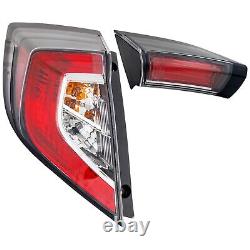 Pair Tail Lights Taillights Taillamps Brakelights Set of 2 Driver Left Side