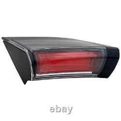 Pair Tail Lights Taillights Taillamps Brakelights Set of 2 Driver Left Side