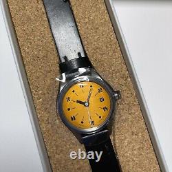 Paulin X anOrdain Yellow Neo Watch Complete Box Papers RARE LIMITED BRAND NEW