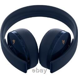 PlayStation Gold Wireless Headset 500 Million Limited Edition Brand New Rare