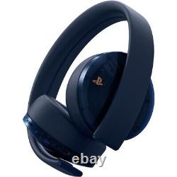 PlayStation Gold Wireless Headset 500 Million Limited Edition Brand New Rare