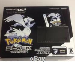 Pokemon Black Version Limited Edition DSi System Bundle Brand New & Sealed Rare