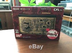 Pokemon Center Nintendo 3DS LL Pokemon Y Gold Limited Edition, Brand New, US