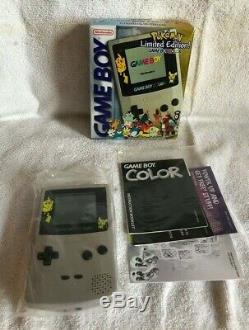 Pokemon Gold And Silver Limited Edition Gameboy Color BRAND NEW