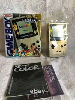 Pokemon Gold And Silver Limited Edition Gameboy Color BRAND NEW