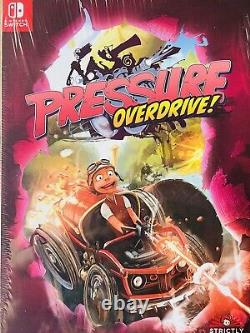 Pressure Overdrive Collector's Edition Brand New Sealed Nintendo Switch With Art