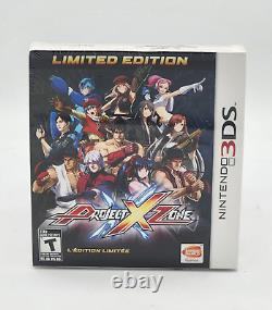 Project X Zone - Limited Edition (Nintendo 3DS, 2013) Brand New Sealed US Ver