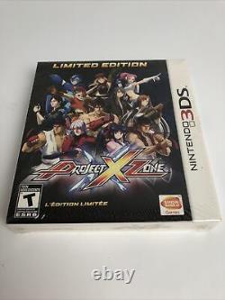 Project X Zone Limited Edition (Nintendo 3DS 2DS) Brand New Factory Sealed
