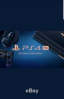 Ps4 Pro 2TB 500 Million Limited Edition Collector Console BRAND NEW