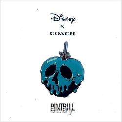 RARE? DISNEY x COACH Poison Apple Disney Pin BRAND NEW LIMITED EDITION