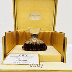 Rare, limited edition, brand new Jean Patou Joy Baccarat crystal bottle 30ml