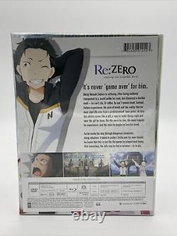 Re Zero Season 1 Part 1 Limited Edition Blu-Ray + DVD Box Set Brand New