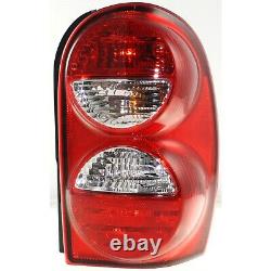 Rear Taillights Taillamps Left & Right Pair Set NEW for 05-07 Jeep Liberty