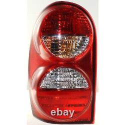 Rear Taillights Taillamps Left & Right Pair Set NEW for 05-07 Jeep Liberty