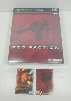 Red Faction Collectors Edition Limited Run ps4 Brand New