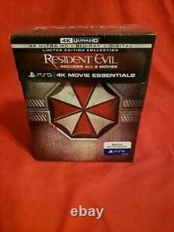 Resident Evil Limited Edition 4K & Blu-ray Collection (Ultra HD) Brand New