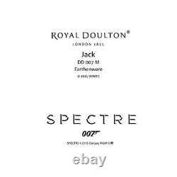 Royal Doulton BRAND NEW Jack the Bulldog 007 SPECTRE James Bond