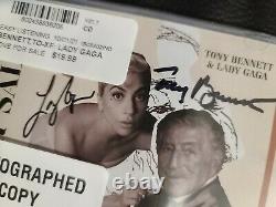 SIGNED Lady Gaga Tony Bennett Love for Sale CD BRAND NEW Autographed Rare