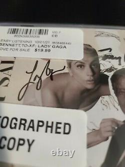 SIGNED Lady Gaga Tony Bennett Love for Sale CD BRAND NEW Autographed Rare