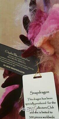 SNAPDRAGON Charlie Bears 2019 BRAND NEW MOHAIR LIMITED EDITION