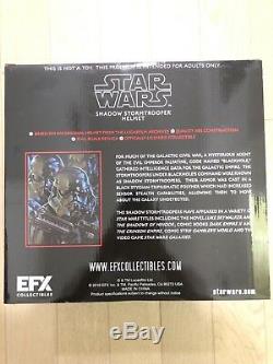 STAR WARS EFX Collectibles Shadow Storm Trooper Helmet Brand New Limited Edition