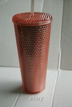 STARBUCKS 2019 LIMITED EDITION ROSE GOLD STUDDED CUP/TUMBLER Venti BRAND NEW