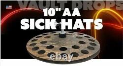 Sabian AA 10 Sick Hi Hat Cymbals/Limited Edition/Brand New-Warranty