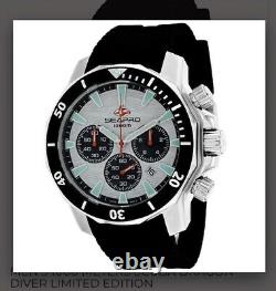 Seapro Dragon Diver Limited Edition 1000 M (Brand New) Chrono Quartz White Dial