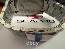 Seapro Dragon Diver Limited Edition 1000 M (Brand New) Chrono Quartz White Dial