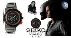 Seiko Vintage Non Digital Watch Nos Giugiaro Red Bishop Alien 7a28 Brand New