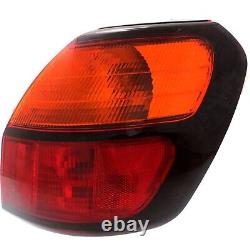 Set of 2 Tail Light For 2000-2004 Subaru Outback LH & RH Outer with Bulb