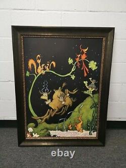 Seuss After Dark In The Park Brand New Framed