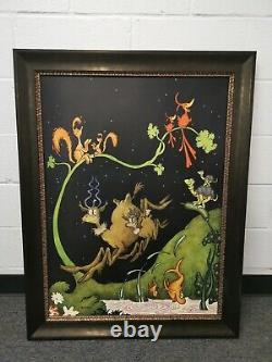 Seuss After Dark In The Park Brand New Framed