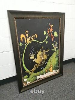 Seuss After Dark In The Park Brand New Framed