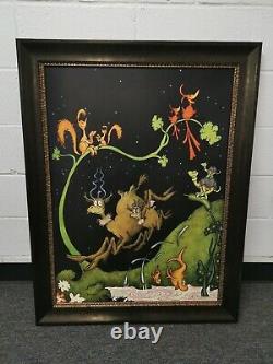 Seuss After Dark In The Park Brand New Framed