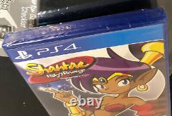 Shantae Risky's Revenge BRAND NEW Playstation 4 PS4 Limited Run + Postcard