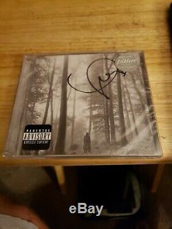 Signed Autographed Taylor Swift Folklore Cd BRAND NEW FACTORY SEALED
