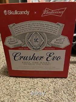 Skullcandy Headphones Crusher Evo Limited Edition Budweiser Brand