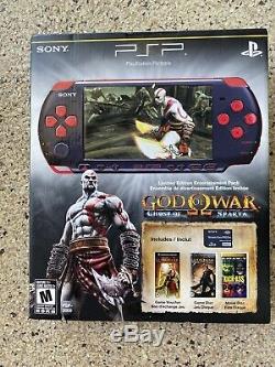 Sony PSP-3000, God of War Limited Edition, Brand New, Sealed