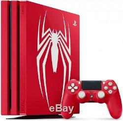 Sony PlayStation PS4 Pro 1TB Limited Edition Spider-Man Console Bundle BRAND NEW