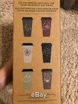 Starbucks 2019 Fall Halloween Reusable Hot Cups Limited Edition Brand New in Box