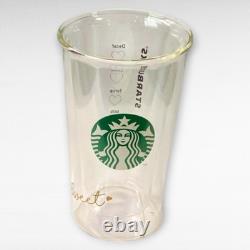 Starbucks Clear Glass Tumbler Limited Edition Brand New