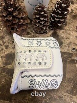 Swag Golf White Elephant Mallet Headcover Limited Edition Rare Brand New