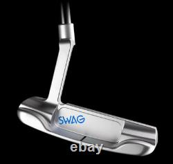 Swag Handsome One 2nd Gen Putter Rh 34 Blue Limited Edition Brand New