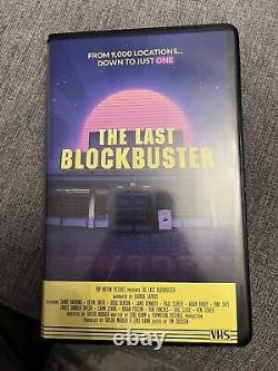 THE LAST BLOCKBUSTER VHS Limited Edition Brand New 1 of 100 copies Pop Motion