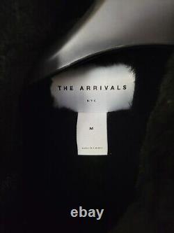 The ARRIVALS Moya Limited Edition Oversize Black Shearling Jacket M BRAND NEW