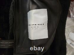 The ARRIVALS Moya Limited Edition Oversize Black Shearling Jacket M BRAND NEW